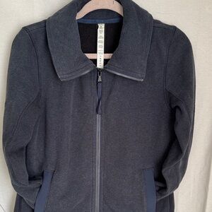 L.L. Bean Charcoal Full-Zip Jacket